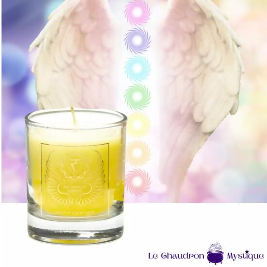 Bougie parfumée Archange JOPHIEL & 3ème chakra Manipura