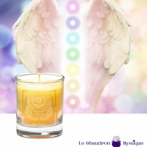 Bougie parfumée Archange CHAMUEL & 2ème chakra Swadhishtana