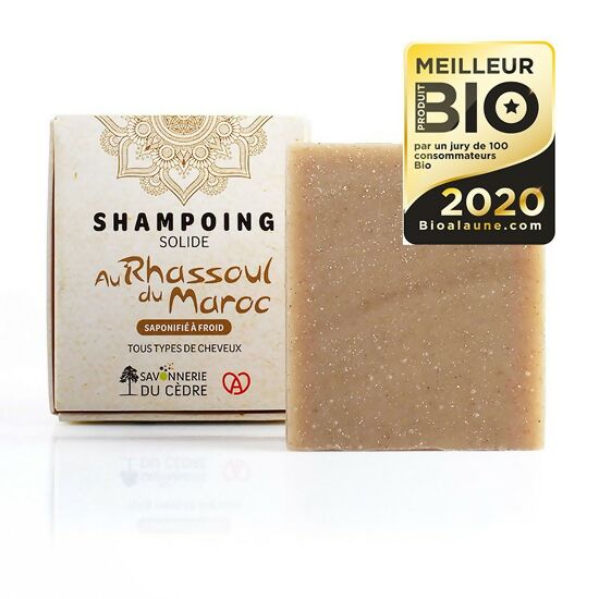 Shampoing solide naturel bio - Rhassoul