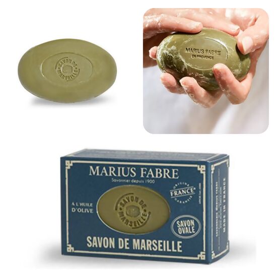 Savon de Marseille ovale à l’huile d’olive 150g
