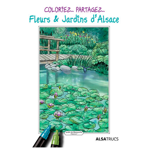 Coloriez les Jardins d'Alsace