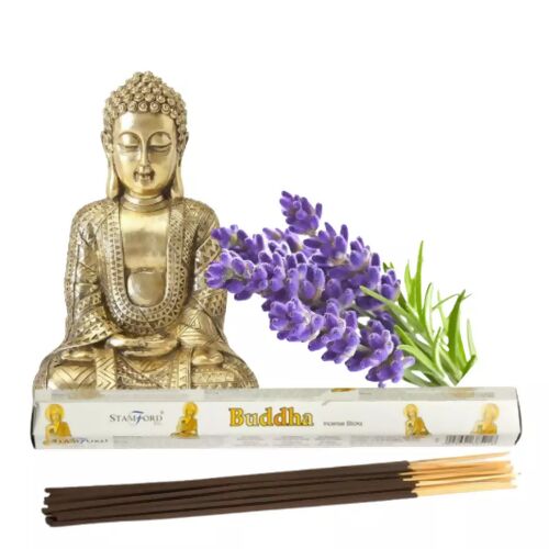 Encens BUDDHA - boite de 20 bâtons - Senteur Lavande